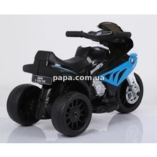 Детский мотоцикл Bambi JT 5188 L-4 синий, кожаное сиденье, музыка фото 71