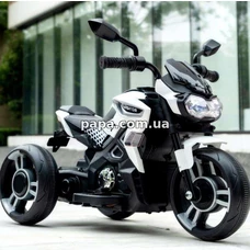 Мотоцикл для детей M 5825 E-1 белый, EVA колеса фото 14