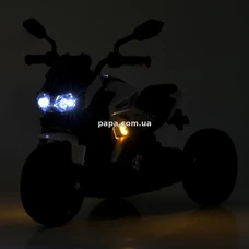 Мотоцикл для детей M 5825 E-1 белый, EVA колеса фото 37