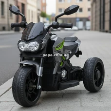 Детский электромотоцикл M 5825 ES-11 серый, EVA колеса