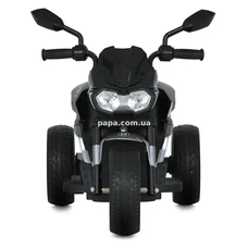 Детский электромотоцикл M 5825 ES-11 серый, EVA колеса фото 54