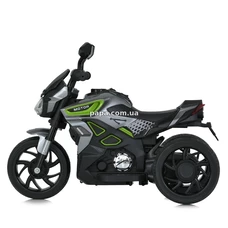 Детский электромотоцикл M 5825 ES-11 серый, EVA колеса фото 71