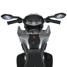 Детский электромотоцикл M 5825 ES-11 серый, EVA колеса фото 86