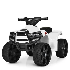 Детский электроквадроцикл M 3893 EL-1 белый, EVA колеса, светятся фары фото 14