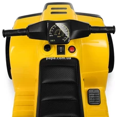 Детский на аккумуляторе M 3893 EL-6 желтый, EVA колеса, светятся фары фото 63