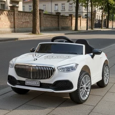 Детская машина M 4864 EBLR-1 белая, Mercedes, светятся фары, музыка
