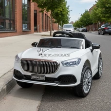 Детская машина M 4864 EBLR-1 белая, Mercedes, светятся фары, музыка фото 37