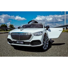 Детская машина M 4864 EBLR-1 белая, Mercedes, светятся фары, музыка фото 63