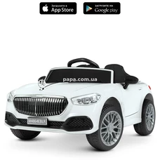 Детская машина M 4864 EBLR-1 белая, Mercedes, светятся фары, музыка фото 71