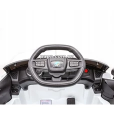 Детская машина M 4864 EBLR-1 белая, Mercedes, светятся фары, музыка фото 92