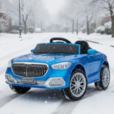 Детская машина на аккумуляторе M 4864 EBLRS-4 синяя, Mercedes, автопокраска