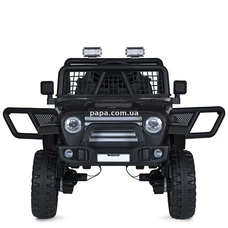 Детский электромобиль джип M 5991 EBLR-2 (24V) черный, 4 мотора фото 37