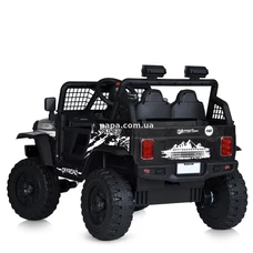 Детский электромобиль джип M 5991 EBLR-2 (24V) черный, 4 мотора фото 41
