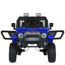 Детский джип M 5991 EBLR-4 (24V) электромобиль, синий, 4 мотора фото 14