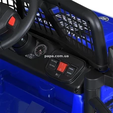 Детский джип M 5991 EBLR-4 (24V) электромобиль, синий, 4 мотора фото 11