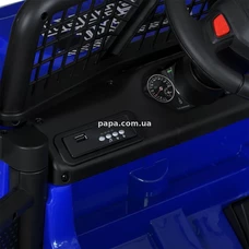 Детский джип M 5991 EBLR-4 (24V) электромобиль, синий, 4 мотора фото 53