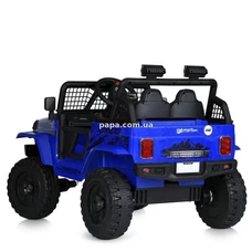 Детский джип M 5991 EBLR-4 (24V) электромобиль, синий, 4 мотора фото 21