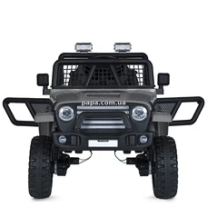 Детский джип M 5991 EBLR-11 (24V) электромобиль, серый, 4 мотора фото 14