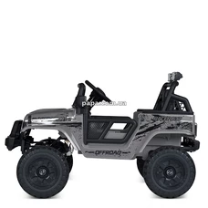 Детский джип M 5991 EBLR-11 (24V) электромобиль, серый, 4 мотора фото 41