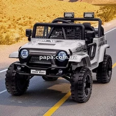 Детский джип M 5991 EBLR-11 (24V) электромобиль, серый, 4 мотора фото 54