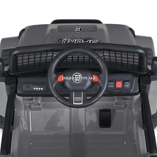 Детский джип M 5991 EBLR-11 (24V) электромобиль, серый, 4 мотора фото 86