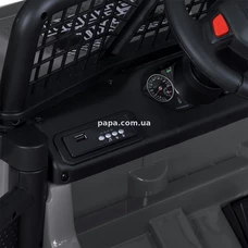 Детский джип M 5991 EBLR-11 (24V) электромобиль, серый, 4 мотора фото 92