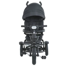 Трехколесный велосипед El Camino Modena ME 1193 Dark Gray с ручкой, графитовый фото 14