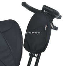 Трехколесный велосипед El Camino Modena ME 1193 Dark Gray с ручкой, графитовый фото 16