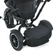 Трехколесный велосипед El Camino Modena ME 1193 Dark Gray с ручкой, графитовый фото 53