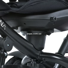 Трехколесный велосипед El Camino Modena ME 1193 Dark Gray с ручкой, графитовый фото 18