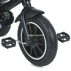 Трехколесный велосипед El Camino Modena ME 1193 Dark Gray с ручкой, графитовый фото 28