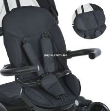 Трехколесный велосипед El Camino Modena ME 1193 Dark Gray с ручкой, графитовый фото 20