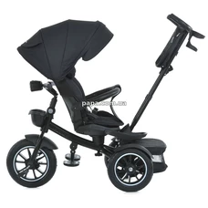 Трехколесный велосипед El Camino Modena ME 1193 Dark Gray с ручкой, графитовый фото 37