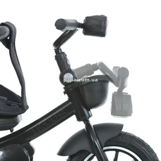 Трехколесный велосипед El Camino Modena ME 1193 Dark Gray с ручкой, графитовый фото 71