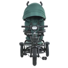 Велосипед с родительской ручкой El Camino Modena ME 1193 Green, зеленый фото 14