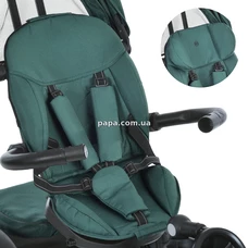 Велосипед с родительской ручкой El Camino Modena ME 1193 Green, зеленый фото 20