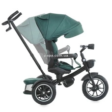 Велосипед с родительской ручкой El Camino Modena ME 1193 Green, зеленый фото 41