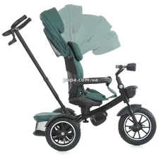 Велосипед с родительской ручкой El Camino Modena ME 1193 Green, зеленый фото 54