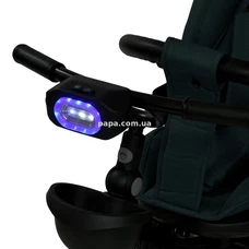 Велосипед с родительской ручкой El Camino Modena ME 1193 Green, зеленый фото 63