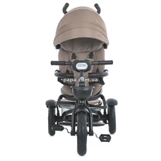 Велосипед с родительской ручкой El Camino Modena ME 1193 Beige Praline, бежевый фото 14