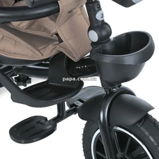 Велосипед с родительской ручкой El Camino Modena ME 1193 Beige Praline, бежевый фото 53