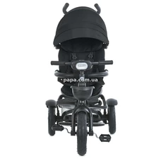 Велосипед с родительской ручкой El Camino Modena ME 1193 Black, черный фото 14