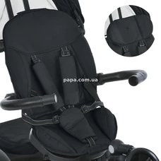 Велосипед с родительской ручкой El Camino Modena ME 1193 Black, черный фото 20