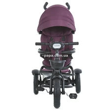 Велосипед с родительской ручкой El Camino Modena ME 1193 Purple, пурпурный фото 14