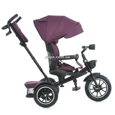 Велосипед с родительской ручкой El Camino Modena ME 1193 Purple, пурпурный фото 21