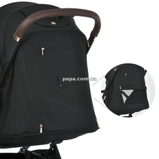 Прогулочная коляска ME 1127-G Black Leo, фото 2