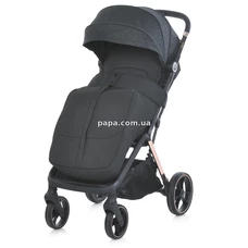 Прогулочная коляска El Camino Beya ME 1127-G Black Leo черная фото 14