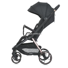 Прогулочная коляска El Camino Beya ME 1127-G Black Leo черная фото 21