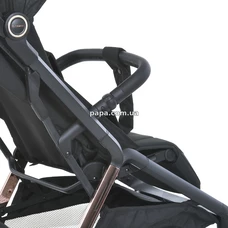 Прогулочная коляска El Camino Beya ME 1127-G Black Leo черная фото 54