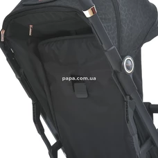 Прогулочная коляска El Camino Beya ME 1127-G Black Leo черная фото 63